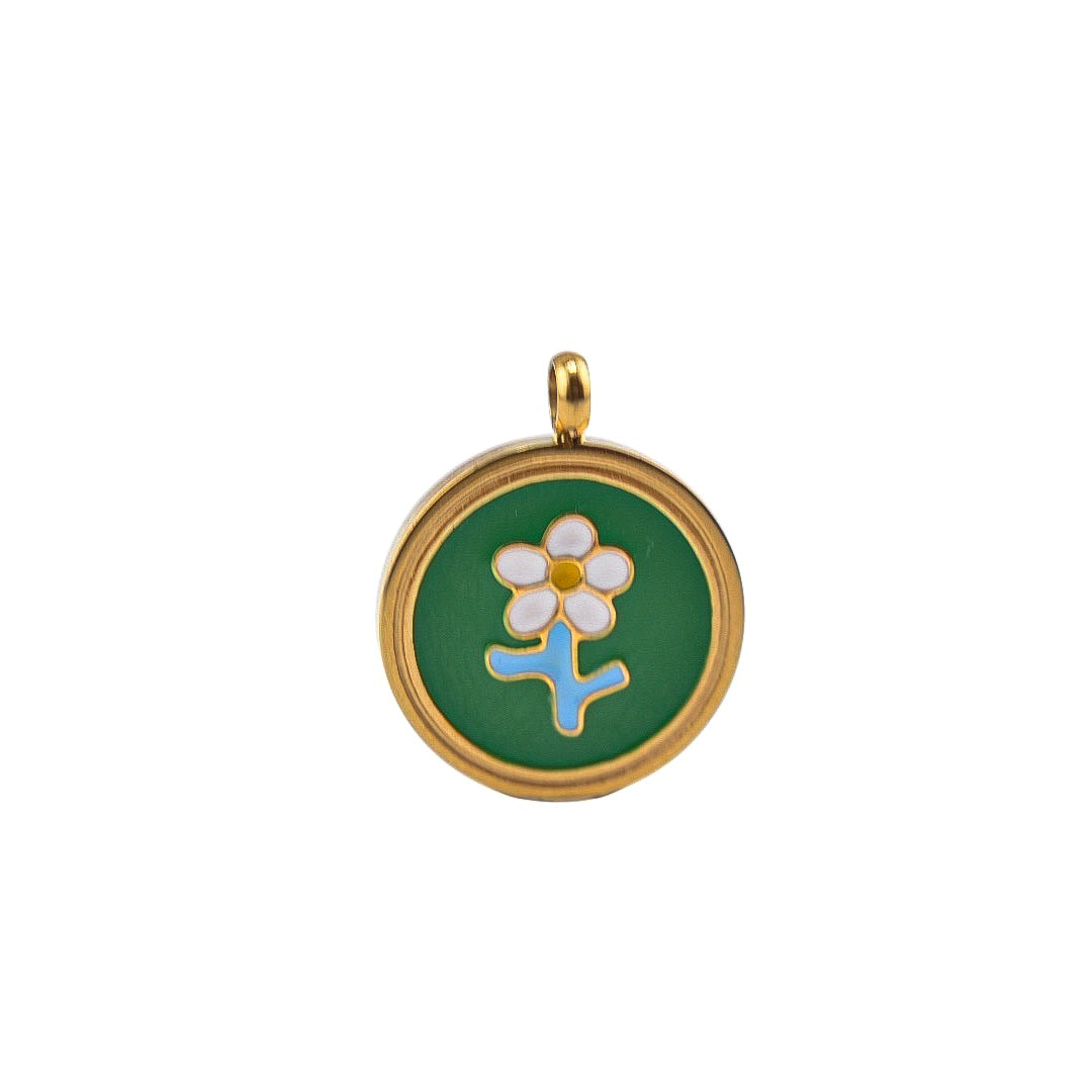 Blossom Medallion Charm