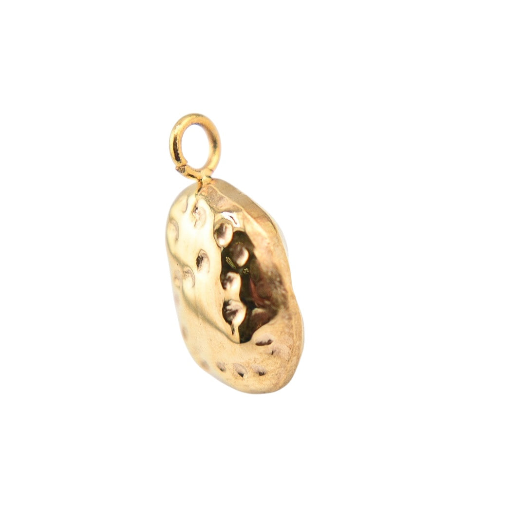 Golden Nugget Charm