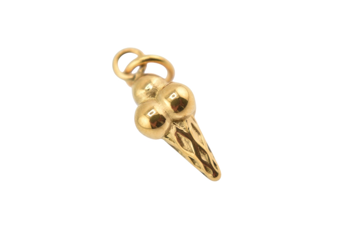 Golden Scoop Charm