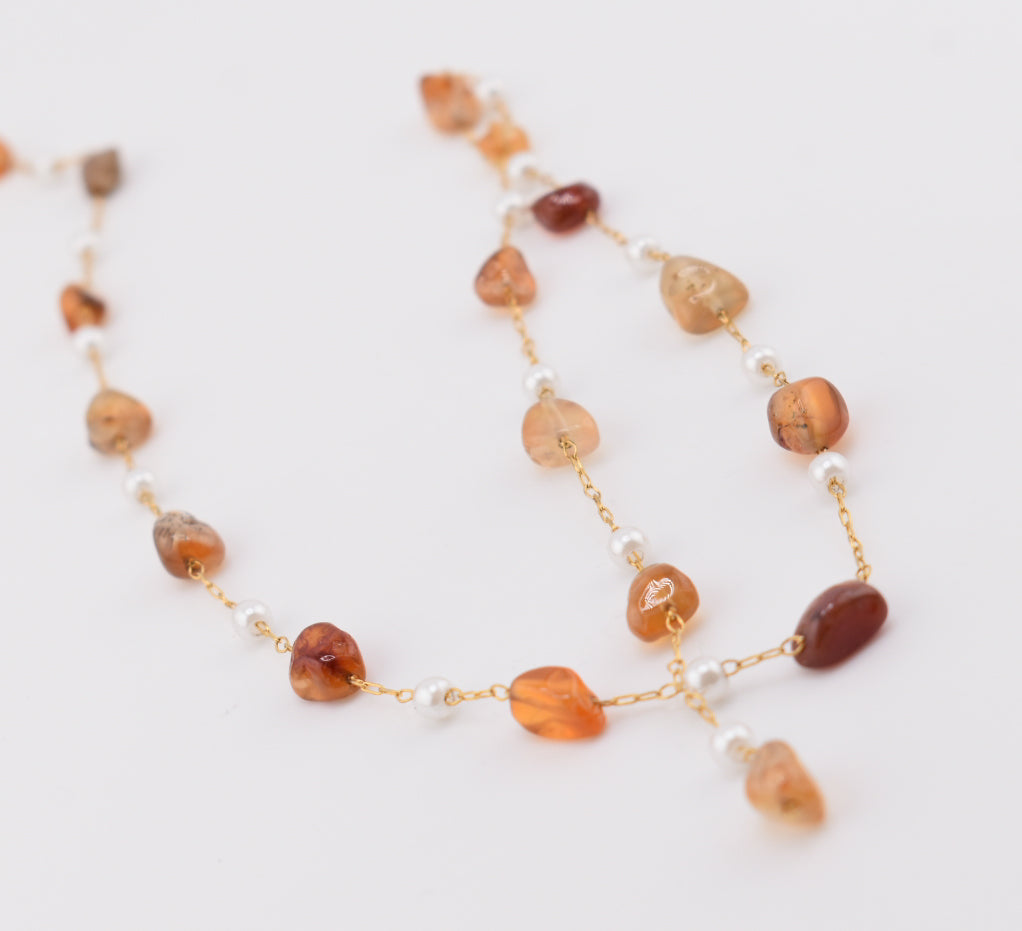 Sunset Stone Necklace