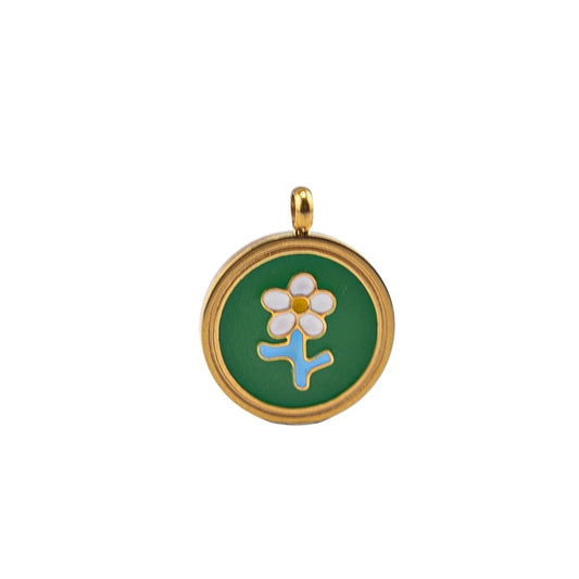 Blossom Medallion Charm