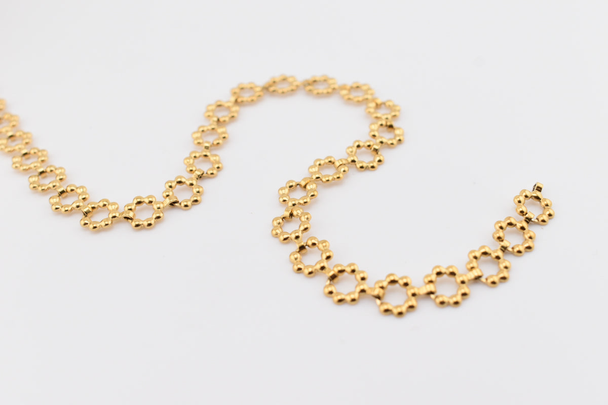 Golden Blossom Necklace