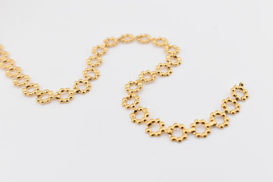 Golden Blossom Necklace