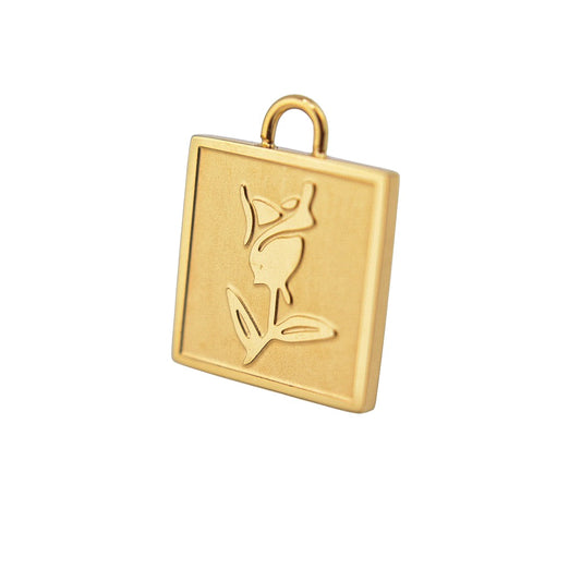 Golden Bloom Charm
