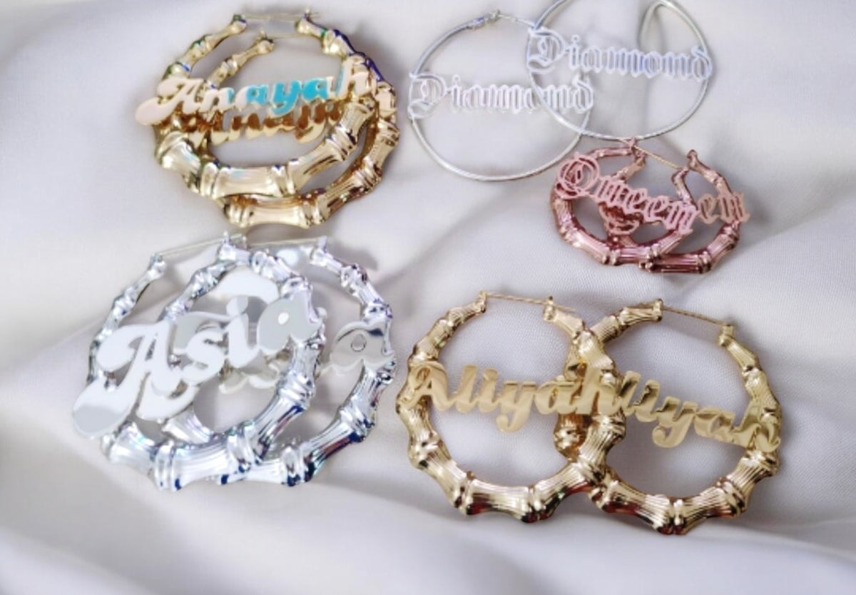 Nameplate Hoops