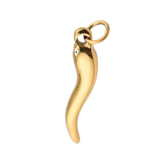 Golden Horn Charm