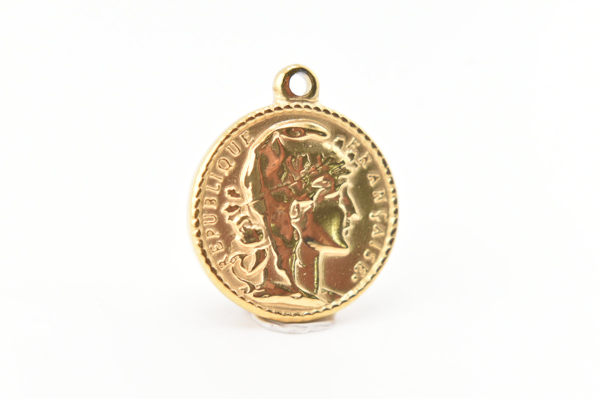 Parisian Coin Charm